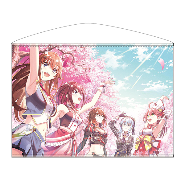 夏祭り 横型B2タペストリー ホロライブ0期生