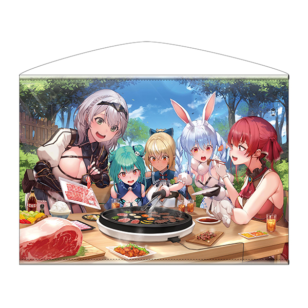 夏祭り 横型B2タペストリー ホロライブ3期生