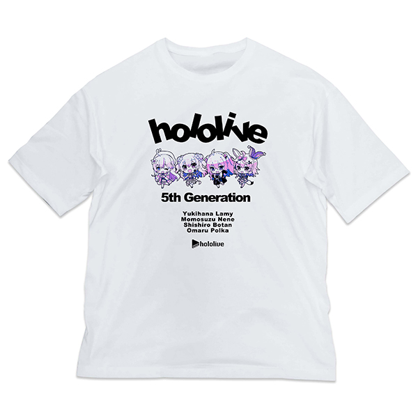 夏祭り ビックシルエットTシャツ ホロライブ5期生/L