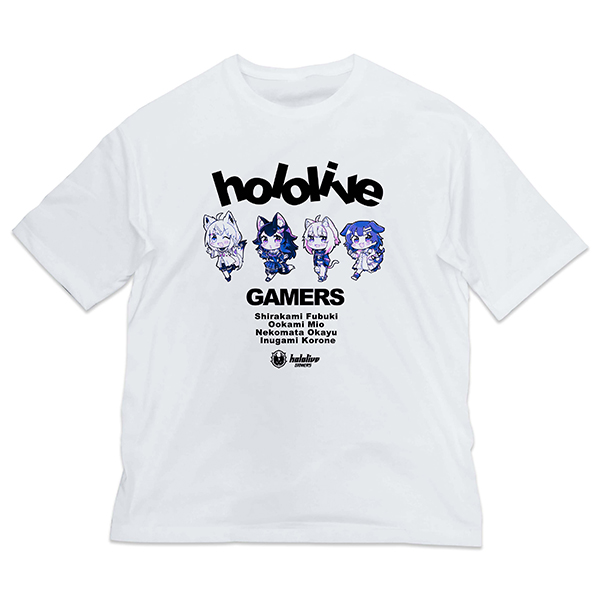 夏祭り ビックシルエットTシャツ ホロライブゲーマーズ/L