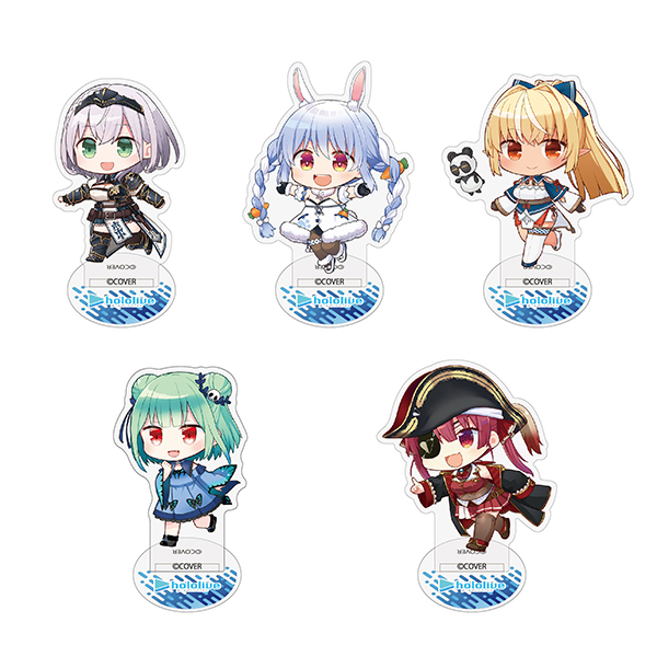 夏祭り ちびキャライラストアクリルフィギュア ホロライブ3期生