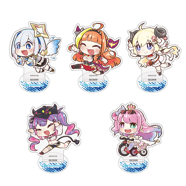 夏祭り ちびキャライラストアクリルフィギュア ホロライブ4期生