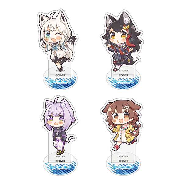 夏祭り ちびキャライラストアクリルフィギュア ホロライブゲーマーズ