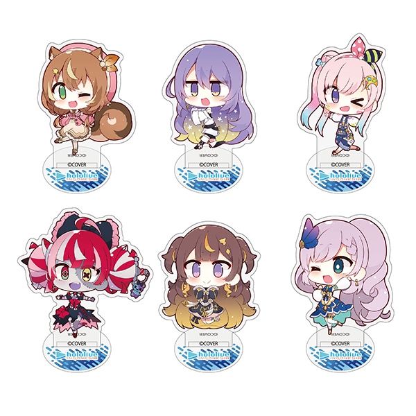 夏祭り ちびキャライラストアクリルフィギュア ホロライブインドネシア