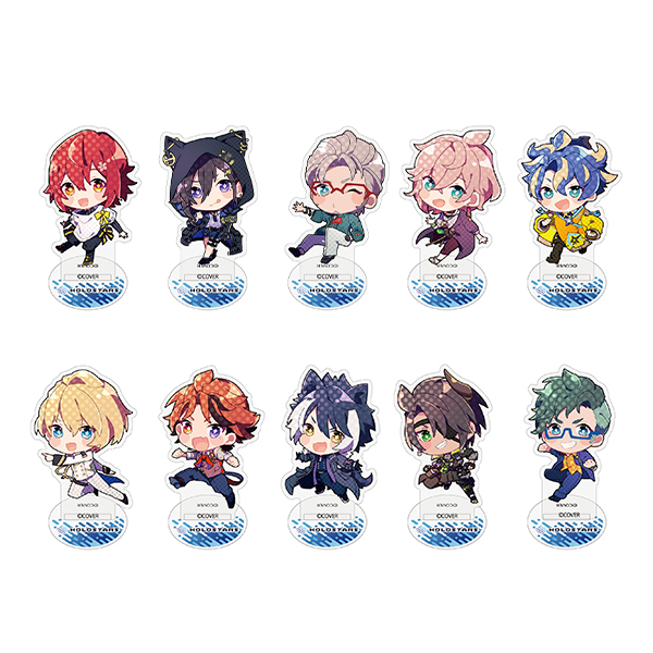 夏祭り ちびキャライラストアクリルフィギュア ホロスターズ+大道シノヴ